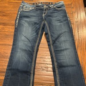 Rock Revival- cropped Jeans